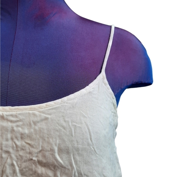 Aeropostale Boho Layered Tank Embroidered Diamond Lace Size Medium Women's - Picture 2 of 9